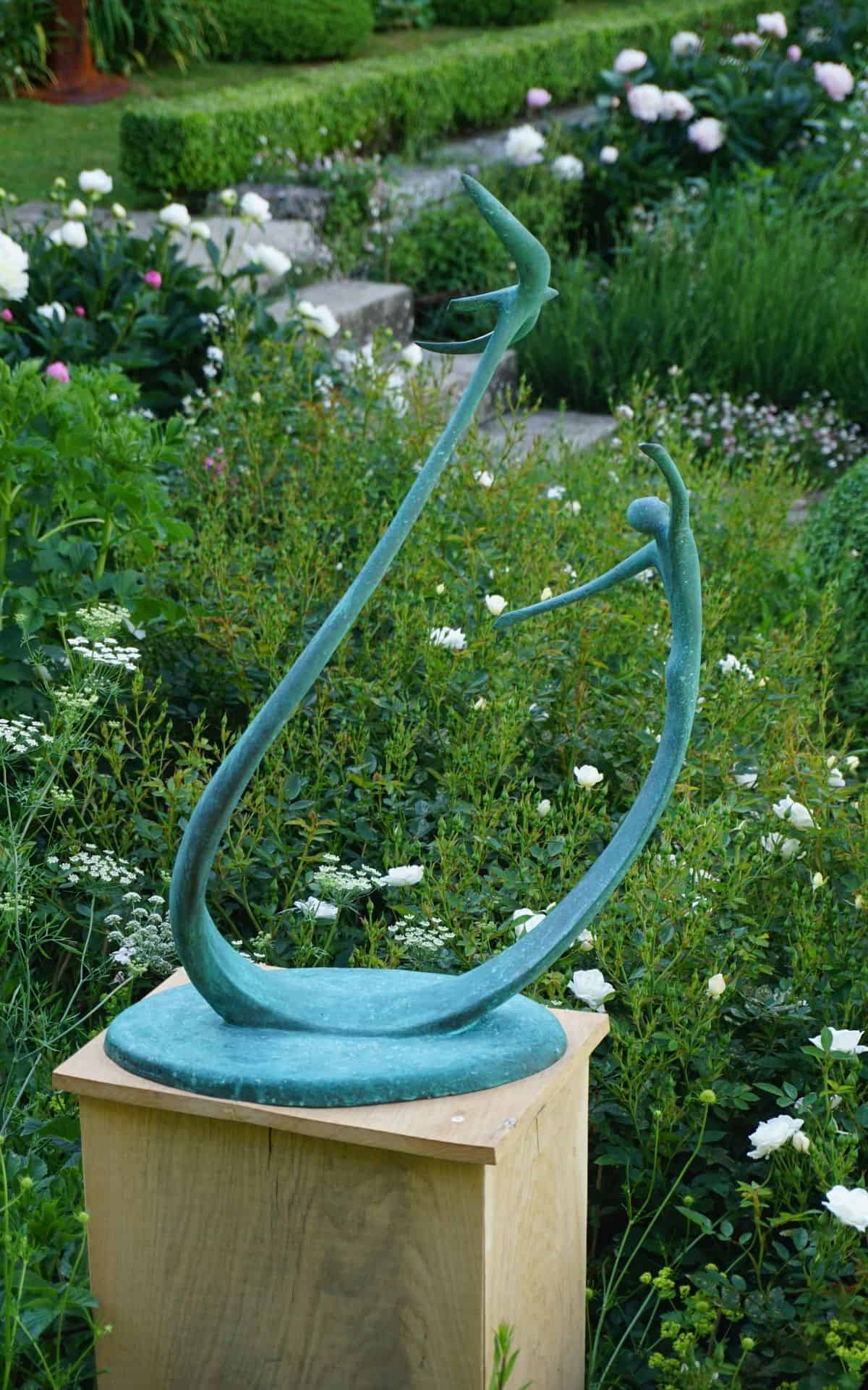 A sculpture by UK contemporary sculptor, Jeremy Moulsdale.