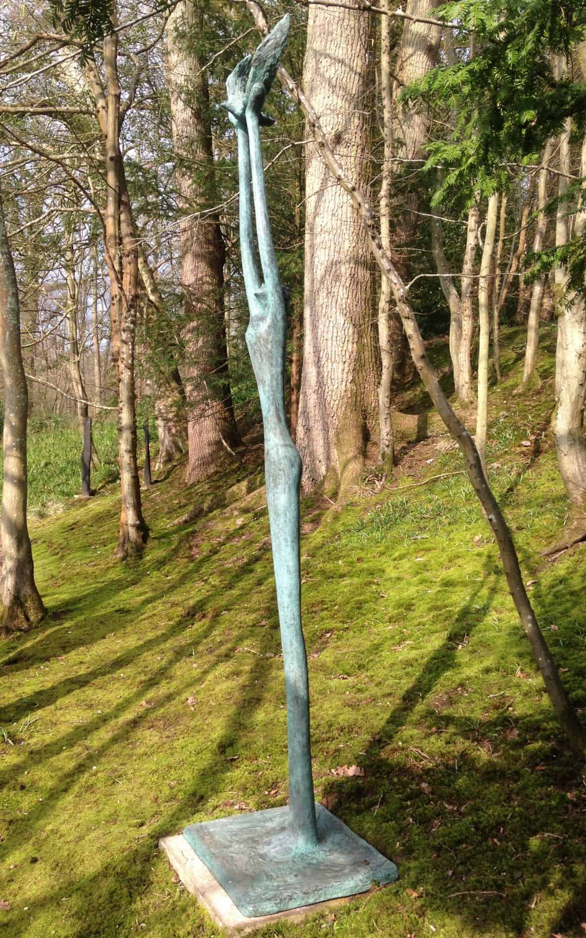 A sculpture by UK contemporary sculptor, Jeremy Moulsdale.