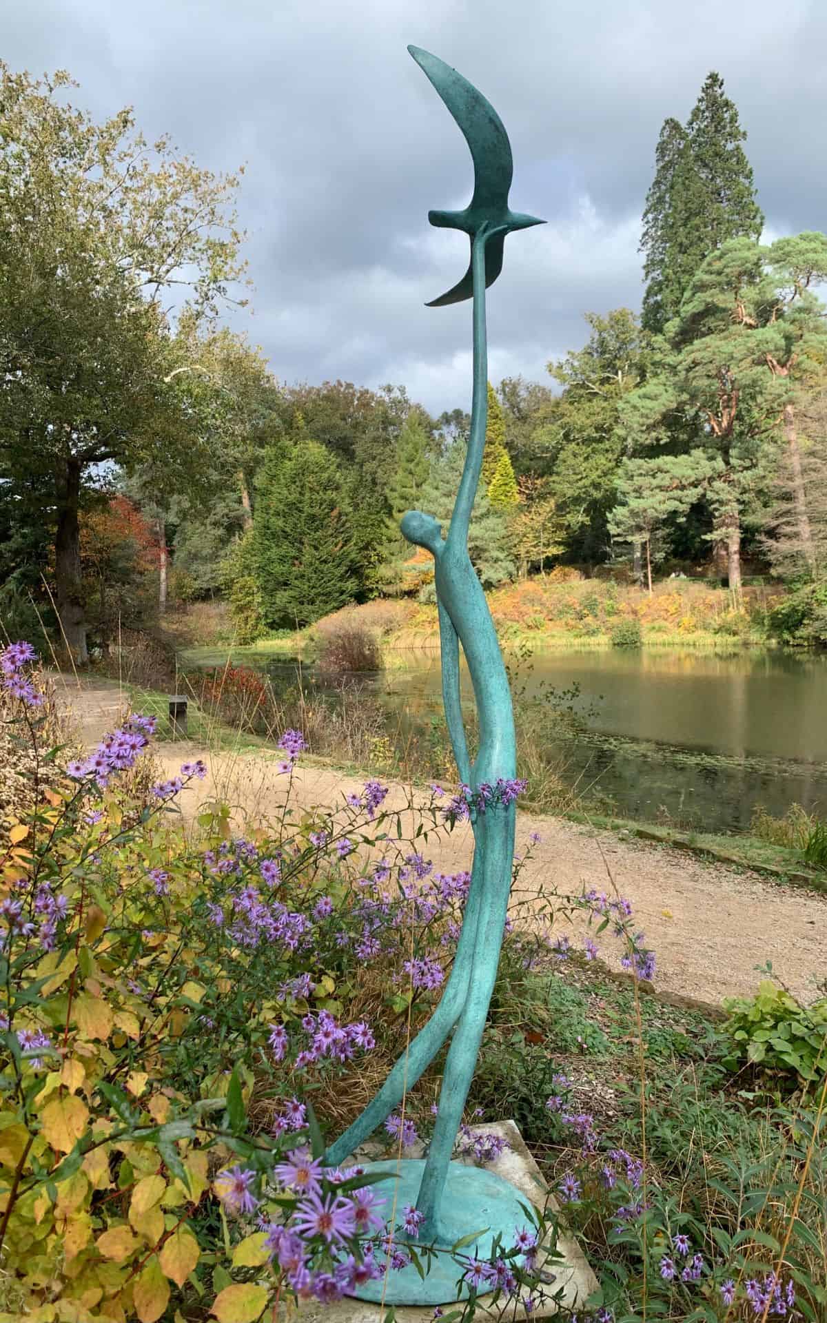 A sculpture by UK contemporary sculptor, Jeremy Moulsdale.