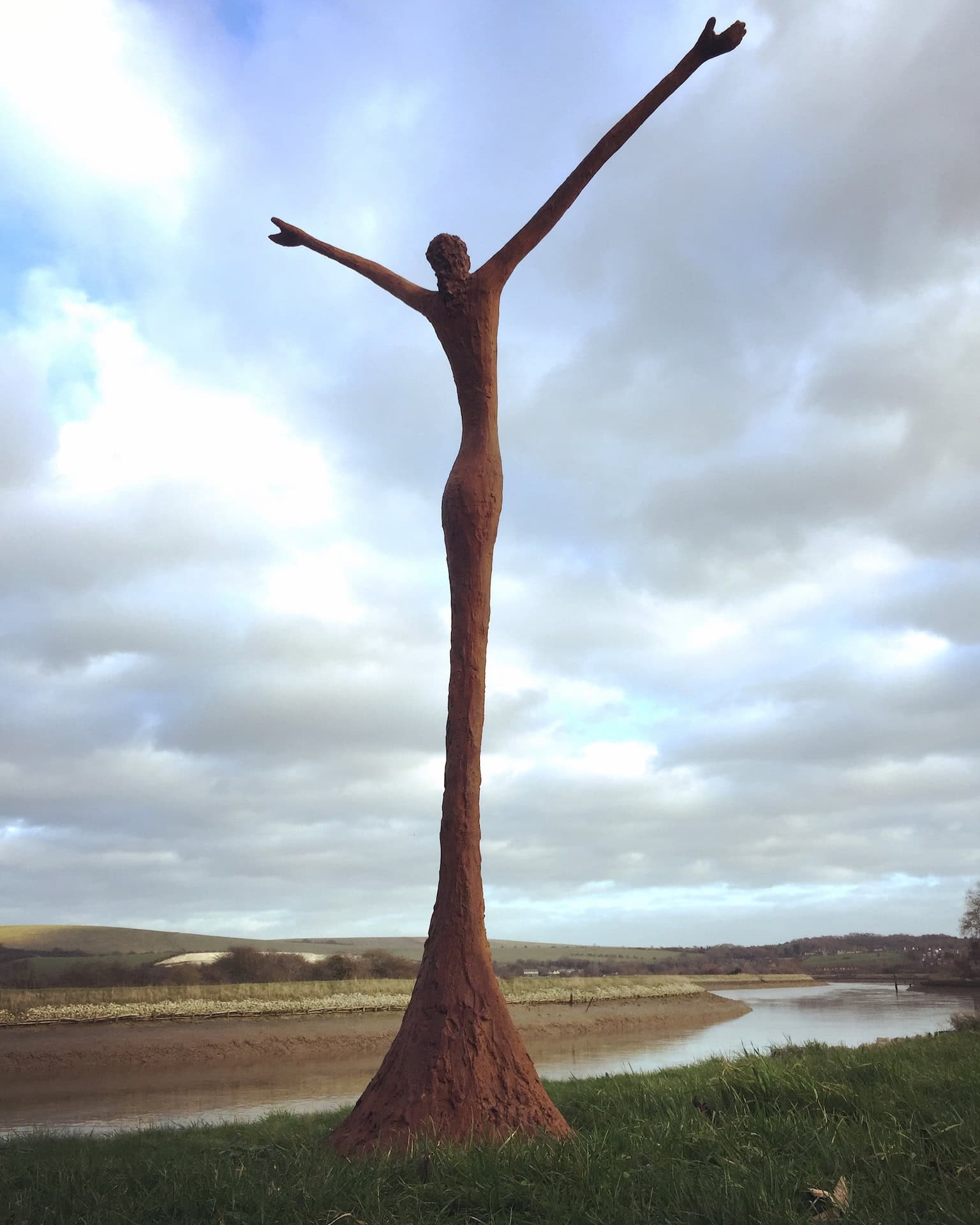 A sculpture by UK contemporary sculptor, Jeremy Moulsdale.