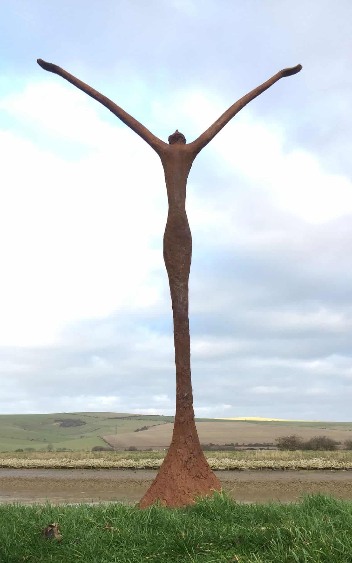 A sculpture by UK contemporary sculptor, Jeremy Moulsdale.