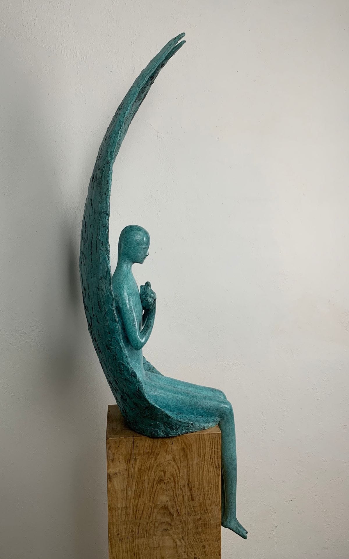 A sculpture by UK contemporary sculptor, Jeremy Moulsdale.