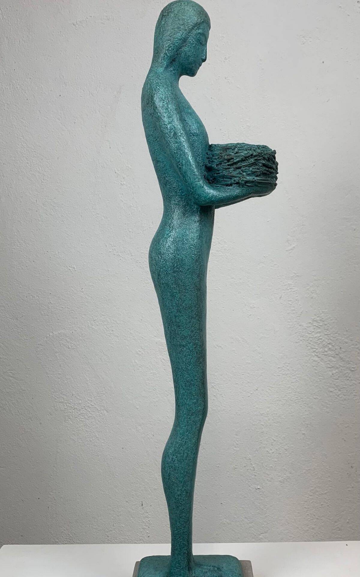 A sculpture by UK contemporary sculptor, Jeremy Moulsdale.